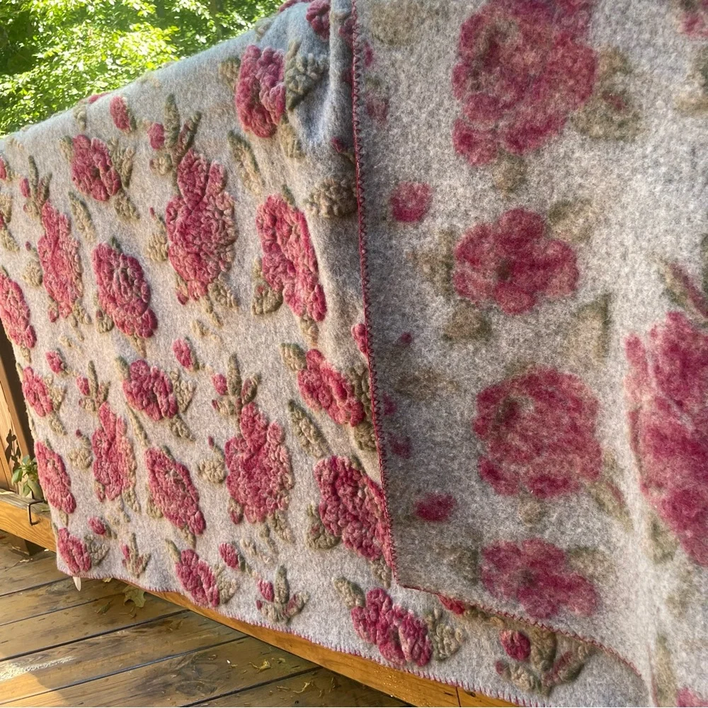 Anthropologie- Frati Textiles- Buongiorno Throw Blanket